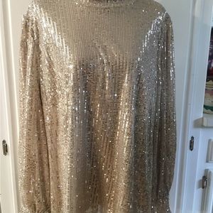 Lane Bryant sequins blouse top women’s size 22  #S